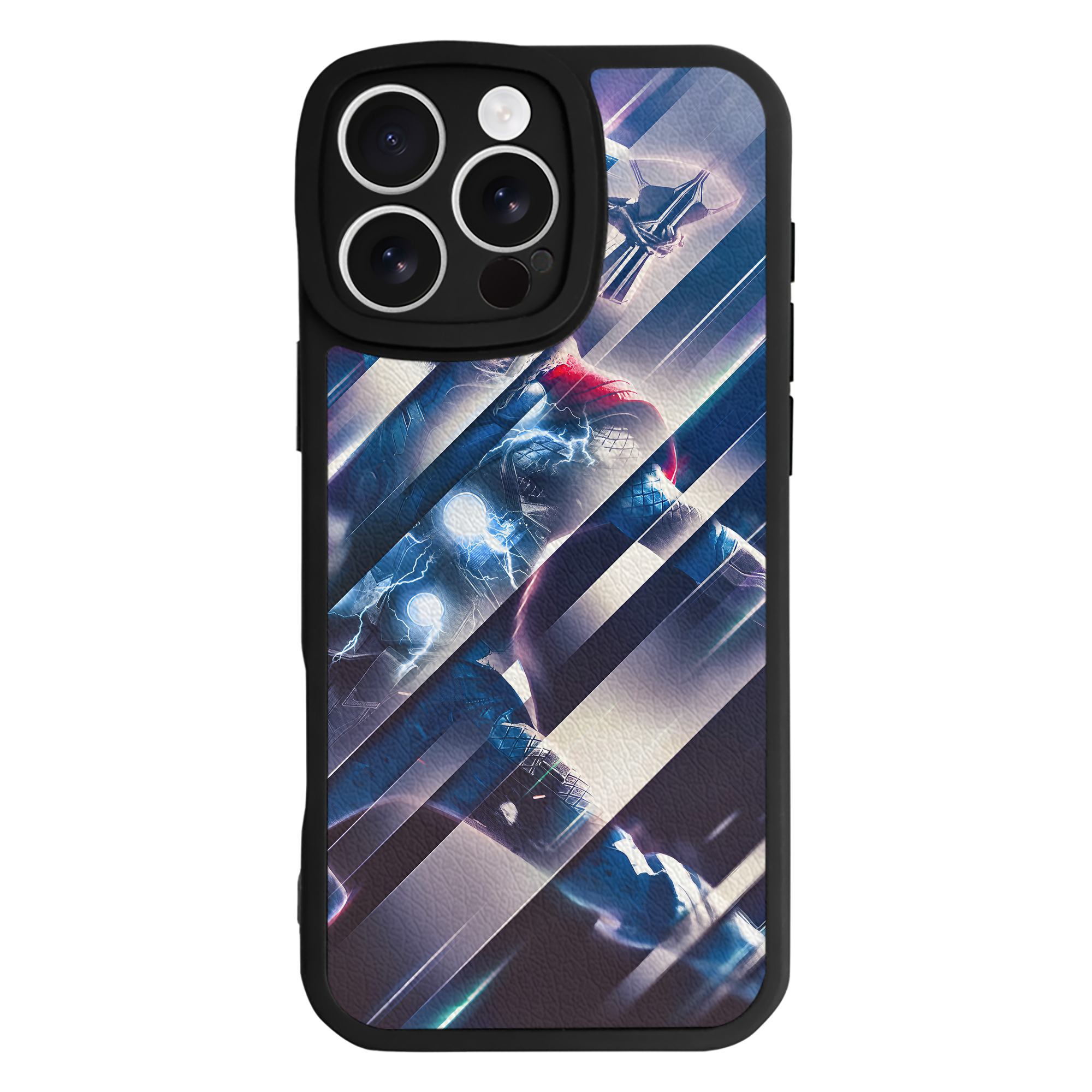 （画像用） アベンジャーズ The Avengers 【iPhone 16シリーズ対応】シリコンスマホケース（レザー調） 材質：シリコン